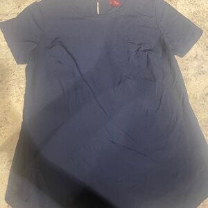Navy blue blouse